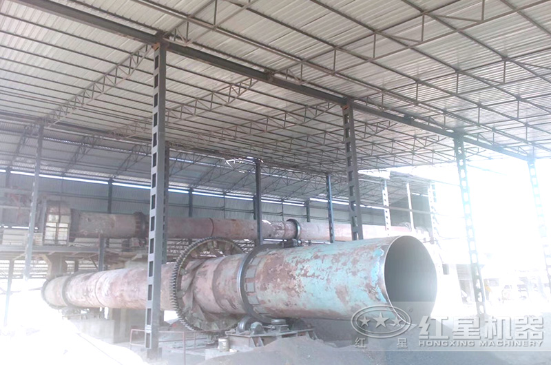 砂石烘干機作業(yè)現場 砂石烘干機作業(yè)現場