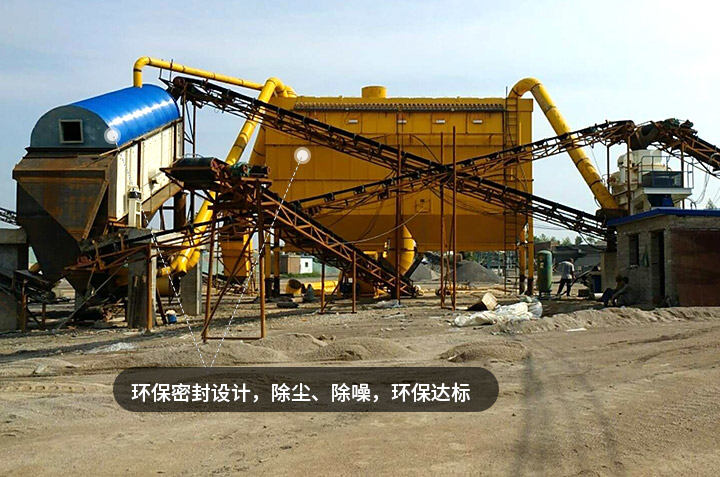 廠房整齊排列的制砂機 廠房整齊排列的制砂機