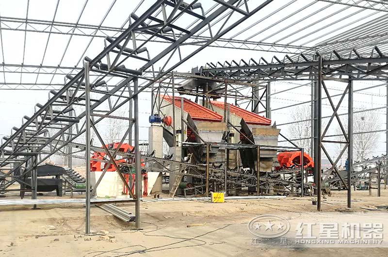 紅星洗砂機(jī)現(xiàn)場(chǎng) 紅星洗砂機(jī)現(xiàn)場(chǎng)