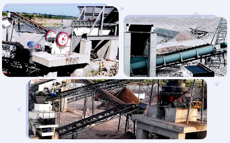 吉爾吉斯坦花崗巖制砂生產(chǎn)線現(xiàn)場(chǎng) 吉爾吉斯坦花崗巖制砂生產(chǎn)線現(xiàn)場(chǎng)