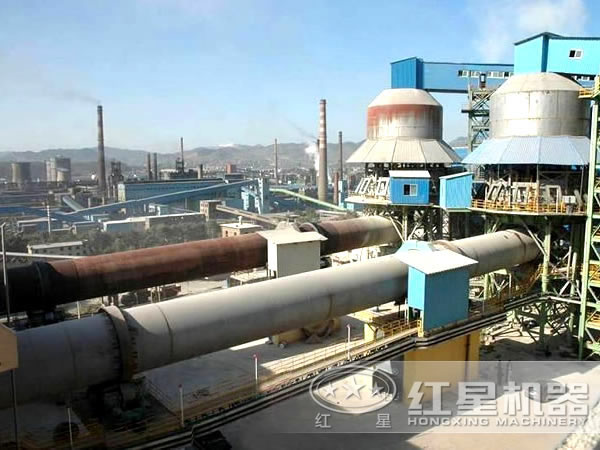 回轉(zhuǎn)窯生產(chǎn)現(xiàn)場 回轉(zhuǎn)窯生產(chǎn)現(xiàn)場