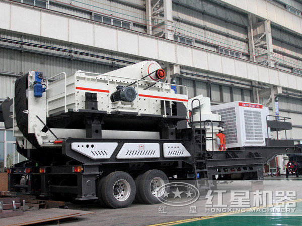 移動式石子破碎機 移動式石子破碎機