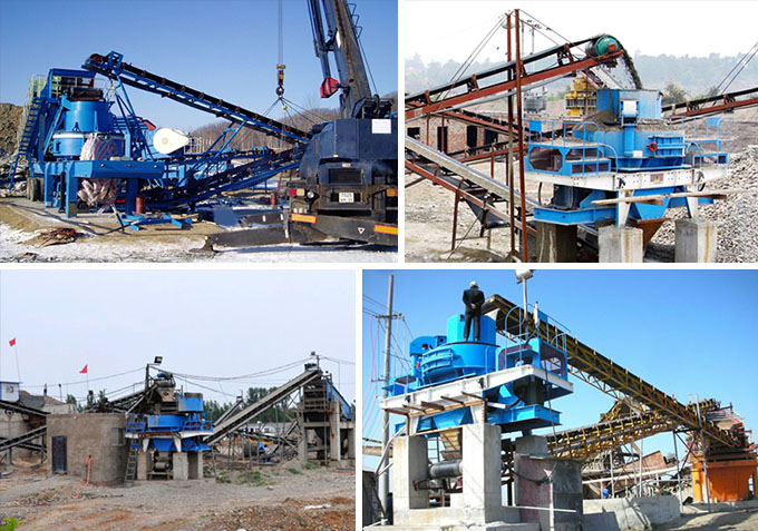 制砂生產(chǎn)現(xiàn)場(chǎng) 制砂生產(chǎn)現(xiàn)場(chǎng)