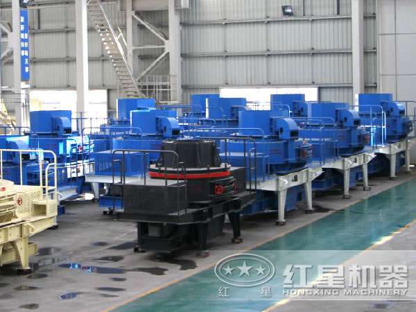 制砂機(jī)生產(chǎn)車間 制砂機(jī)生產(chǎn)車間