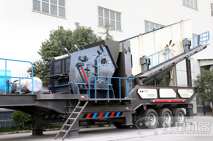 車載移動碎石機 車載移動碎石機