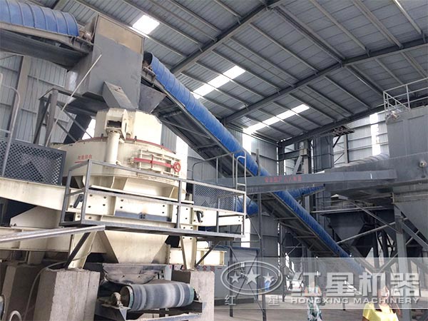 VSI8518制砂機生產(chǎn)現(xiàn)場 VSI8518制砂機生產(chǎn)現(xiàn)場