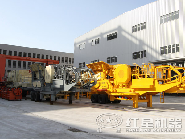 車(chē)載式移動(dòng)石子破碎站 車(chē)載式移動(dòng)石子破碎站