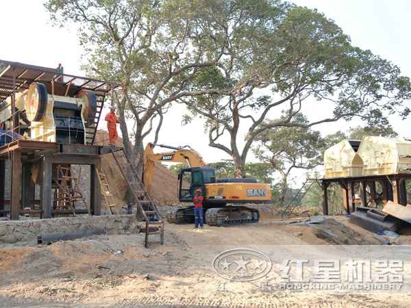 600×900碎石子機(jī)用戶現(xiàn)場(chǎng) 600×900碎石子機(jī)用戶現(xiàn)場(chǎng)