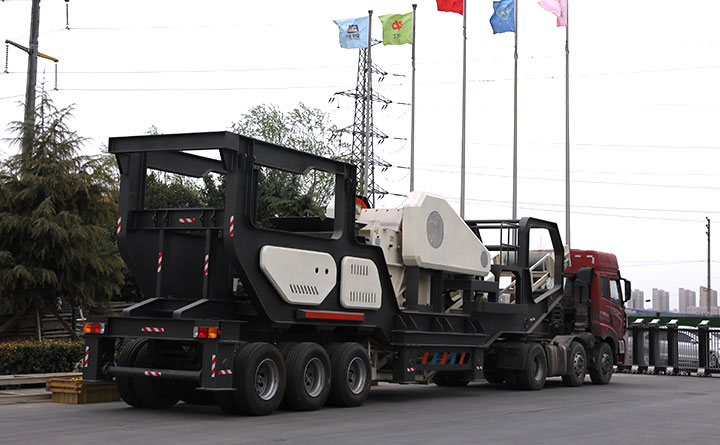 流動顎式碎石機發(fā)貨 流動顎式碎石機發(fā)貨