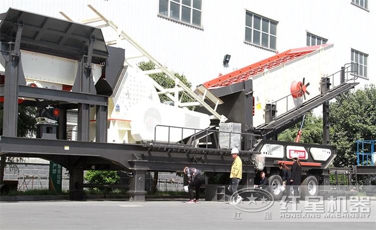 輪胎移動破碎站 輪胎移動破碎站