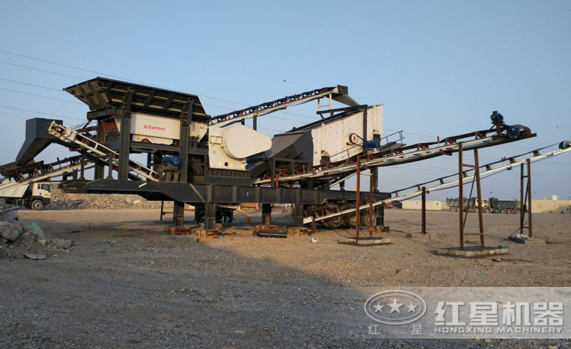 移動(dòng)碎石機(jī)生產(chǎn)現(xiàn)場 移動(dòng)碎石機(jī)生產(chǎn)現(xiàn)場