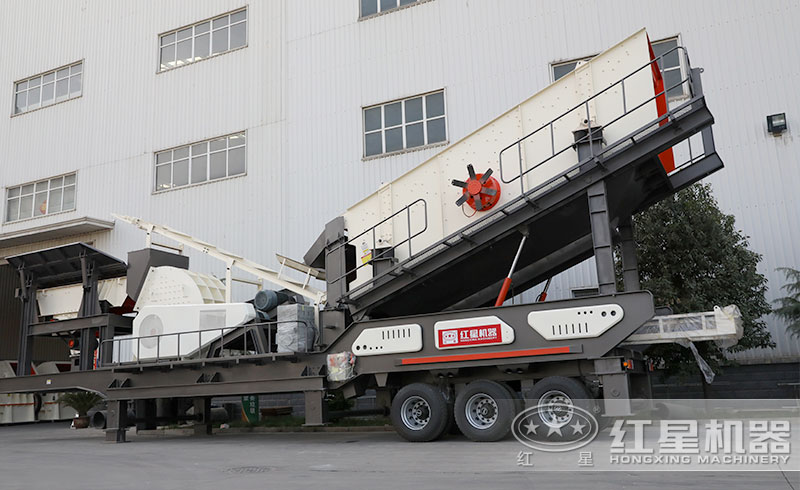 輪胎式移動(dòng)碎石機(jī) 輪胎式移動(dòng)碎石機(jī)