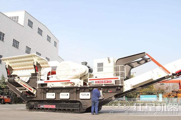 流動磕石子機 流動磕石子機