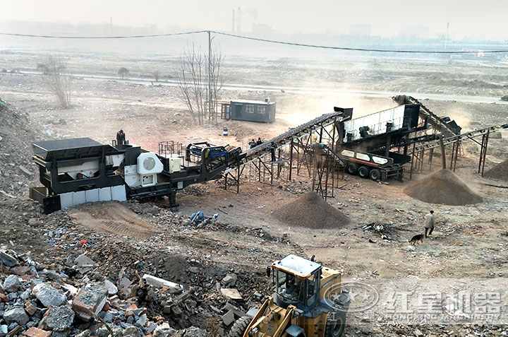 移動(dòng)制砂生產(chǎn)線 移動(dòng)制砂生產(chǎn)線