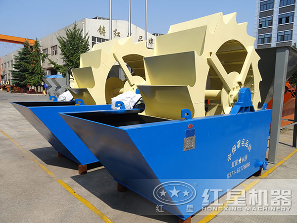 單葉輪式洗砂機(jī)，占地小，處理量小