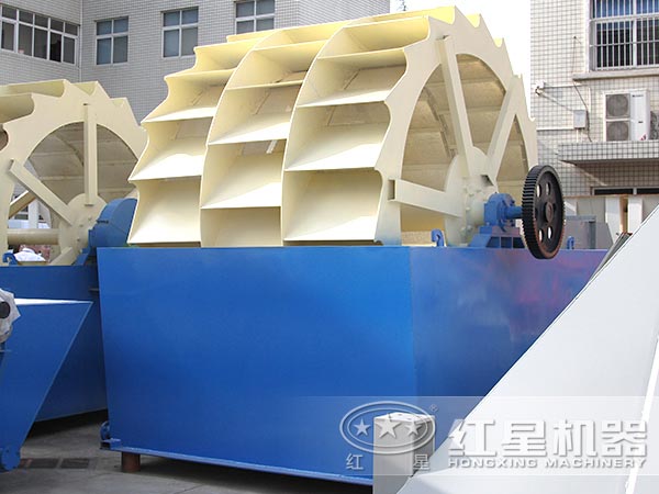 三葉輪式洗砂機(jī)，處理量大