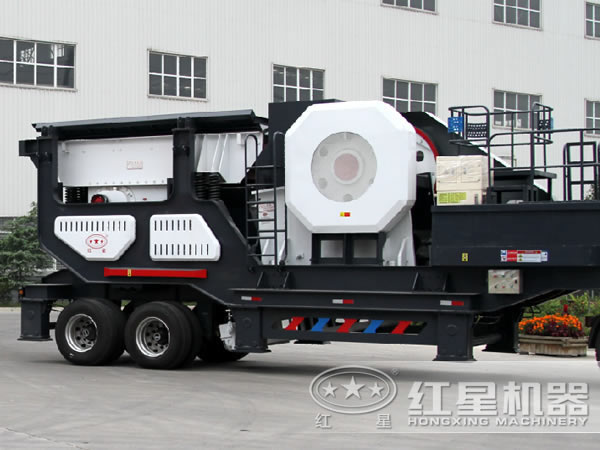 輪胎式環(huán)保移動(dòng)破石機(jī)械 輪胎式環(huán)保移動(dòng)破石機(jī)械