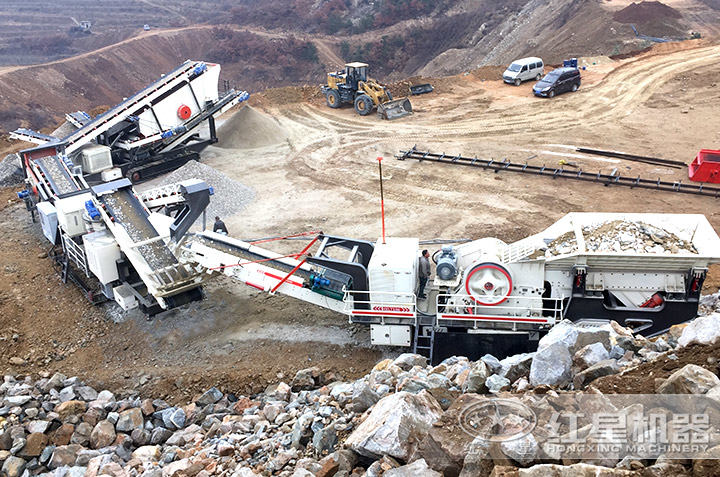移動制砂機作業(yè)現(xiàn)場 移動制砂機作業(yè)現(xiàn)場