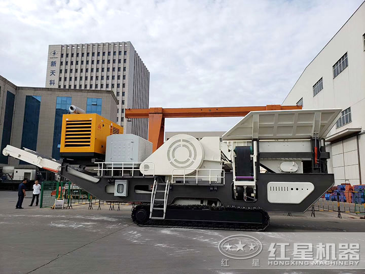 履帶式建筑垃圾處理設(shè)備 履帶式建筑垃圾處理設(shè)備