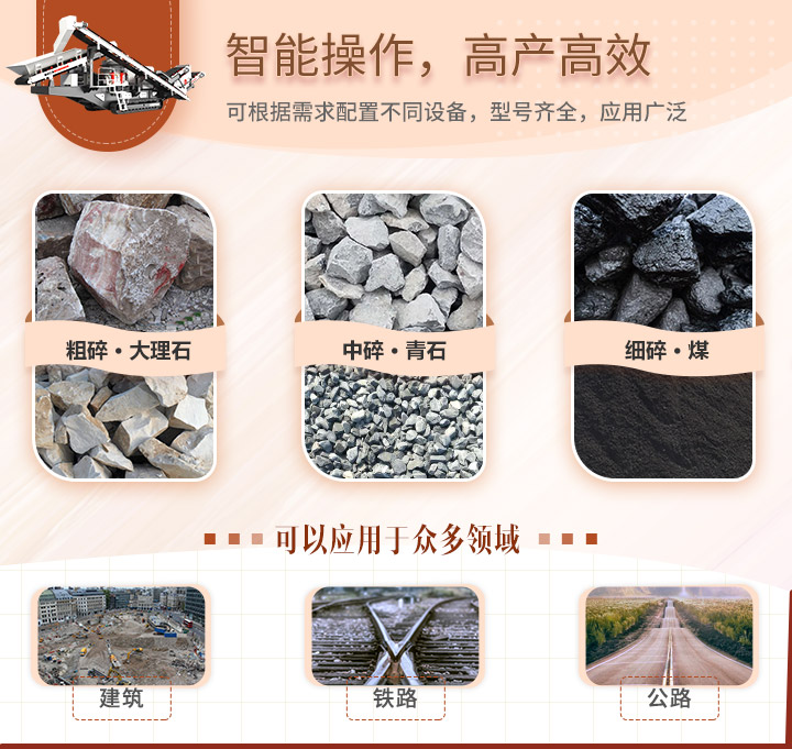移動破碎機應(yīng)用領(lǐng)域 移動破碎機應(yīng)用領(lǐng)域