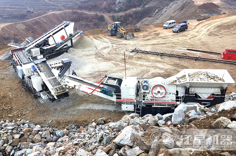 移動(dòng)制砂機(jī)生產(chǎn)現(xiàn)場(chǎng) 移動(dòng)制砂機(jī)生產(chǎn)現(xiàn)場(chǎng)