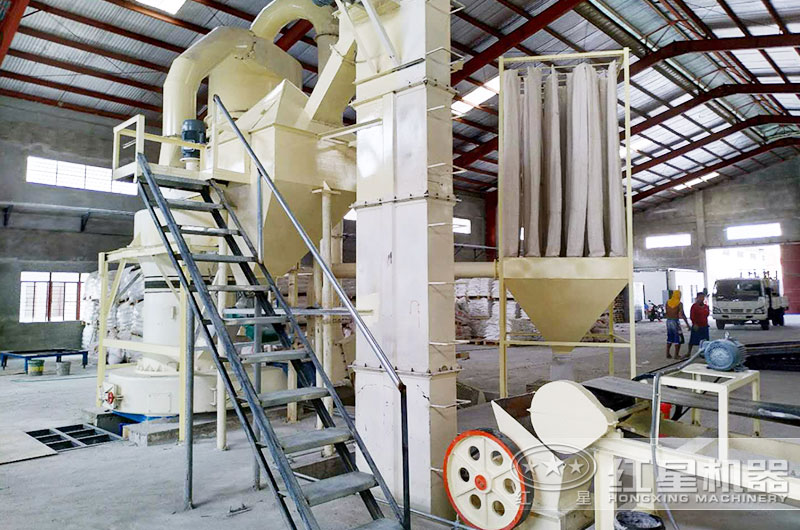 磨粉用戶生產(chǎn)現(xiàn)場，能夠滿足多種規(guī)格磨粉使用