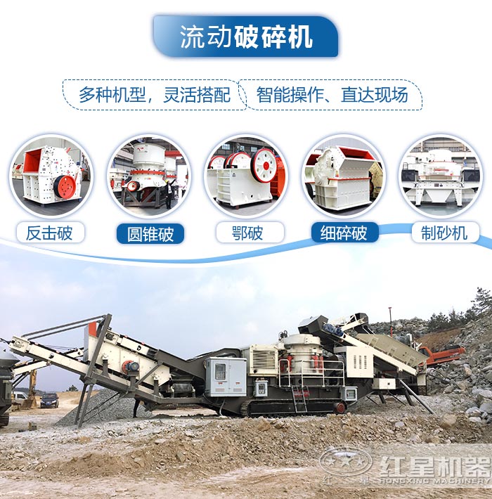 可配置多種設(shè)備的流動破碎機 可配置多種設(shè)備的流動破碎機
