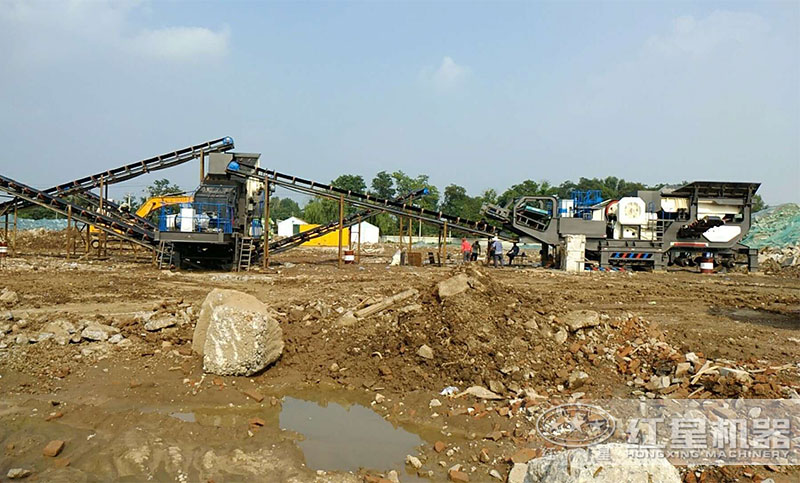 全套移動生產(chǎn)線現(xiàn)場 全套移動生產(chǎn)線現(xiàn)場