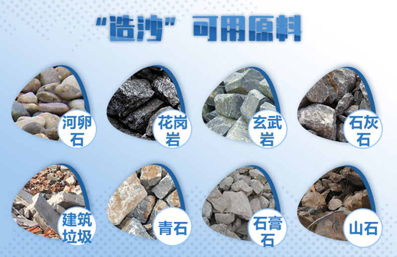 人工機(jī)制砂原料 人工機(jī)制砂原料