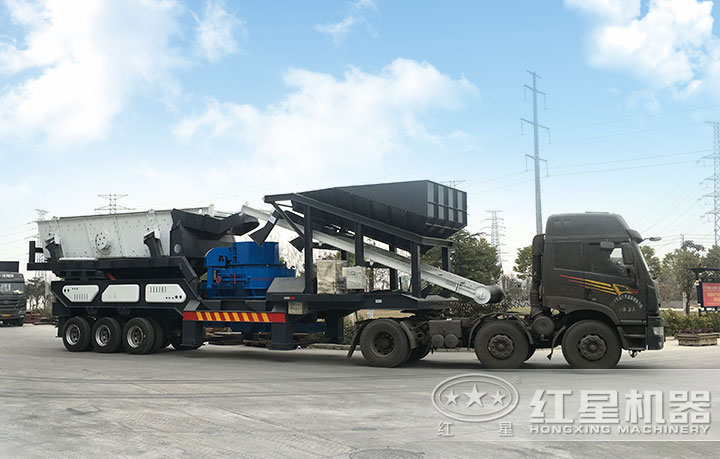 大型移動(dòng)石頭碎沙機(jī) 大型移動(dòng)石頭碎沙機(jī)