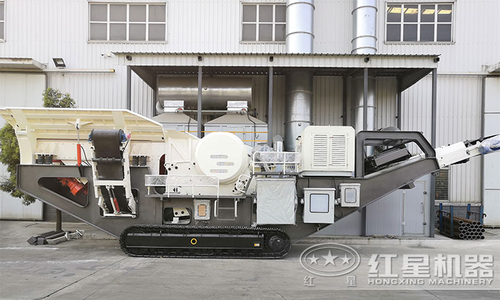 履帶式小型粉碎建筑垃圾的機器 履帶式小型粉碎建筑垃圾的機器