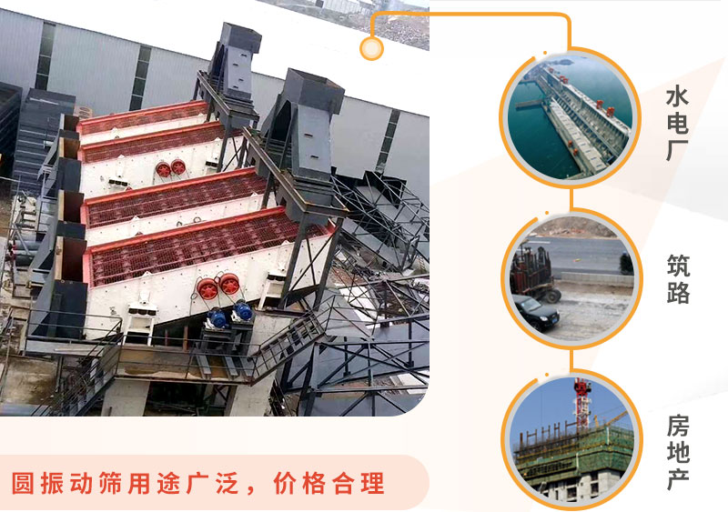 圓振動篩應用領域 圓振動篩應用領域