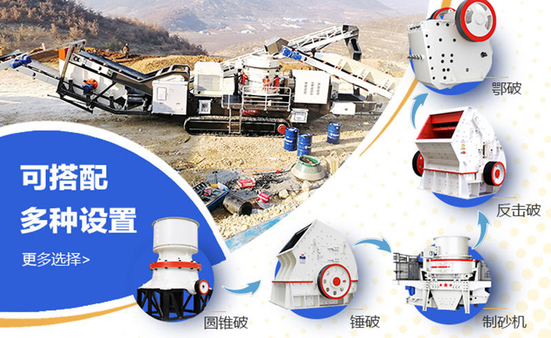 移動(dòng)破碎機(jī)配置 移動(dòng)破碎機(jī)配置