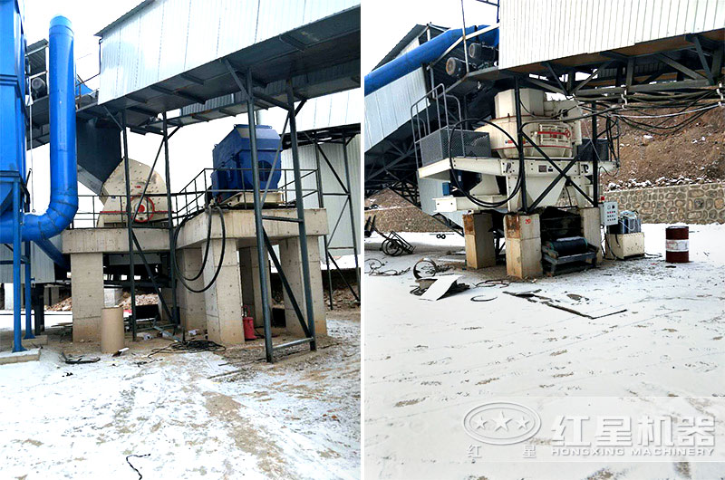 陽泉砂石廠:PCZ1716重錘破+HXVSI1140制砂機 陽泉砂石廠:PCZ1716重錘破+HXVSI1140制砂機