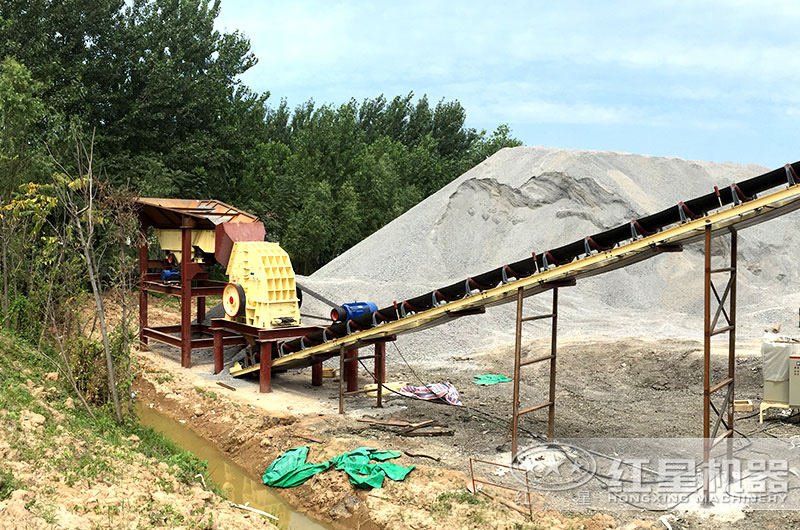 錘破可自成一條線，省去一級二級破碎過程