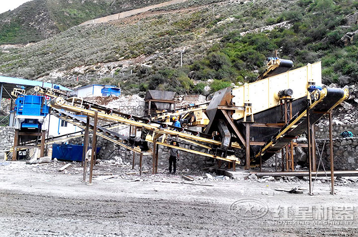 制砂機運行現場 制砂機運行現場