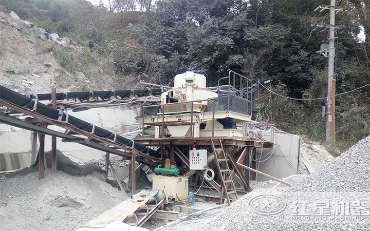 制砂機運行現場 制砂機運行現場