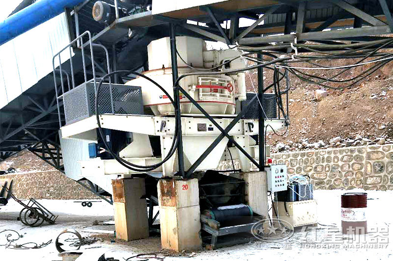 干式制砂現(xiàn)場 干式制砂現(xiàn)場