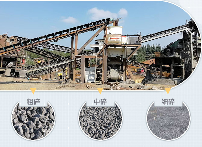 山石制砂機現(xiàn)場與成品 山石制砂機現(xiàn)場與成品