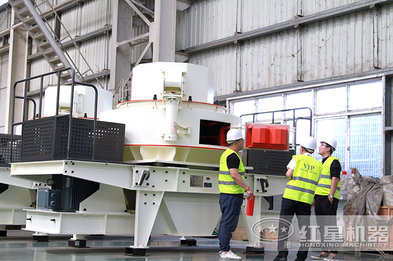 輝綠巖制沙機(jī)參觀實拍 輝綠巖制沙機(jī)參觀實拍