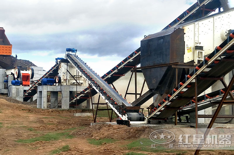 砂石粉碎機(jī)流水線 砂石粉碎機(jī)流水線