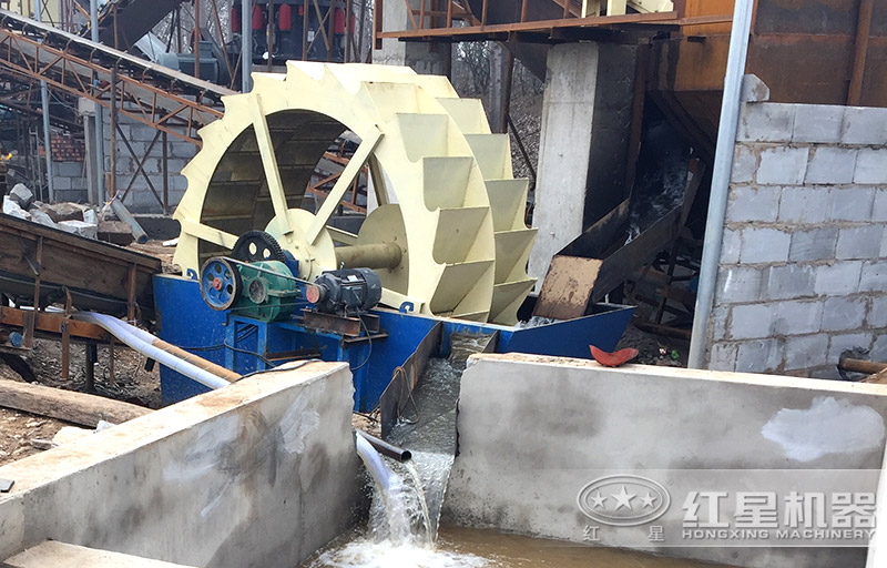 洗沙機(jī)現(xiàn)場(chǎng) 洗沙機(jī)現(xiàn)場(chǎng)