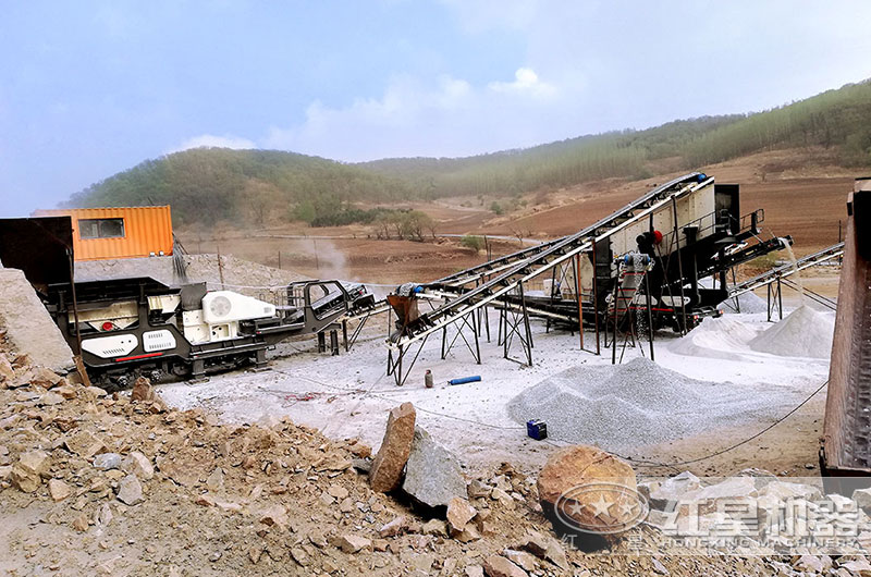 移動式混凝土破碎生產線 移動式混凝土破碎生產線