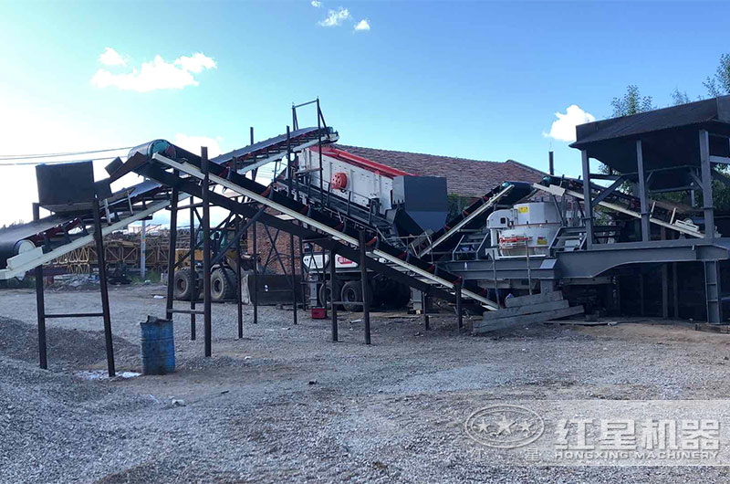 移動制沙打砂一體機作業(yè)現(xiàn)場圖片 移動制沙打砂一體機作業(yè)現(xiàn)場圖片