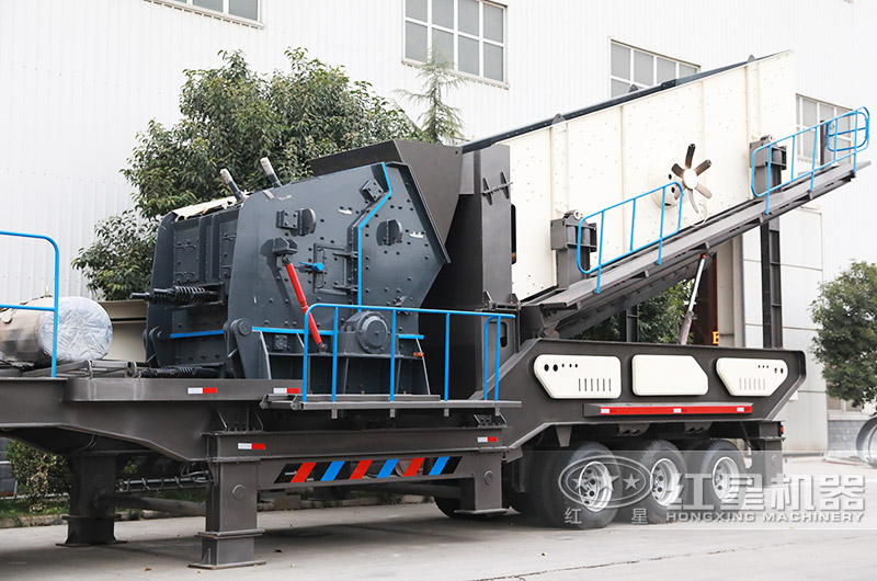 輪胎式反擊式移動破碎站 輪胎式反擊式移動破碎站