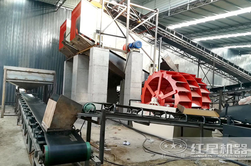 洗砂機生產(chǎn)現(xiàn)場 洗砂機生產(chǎn)現(xiàn)場