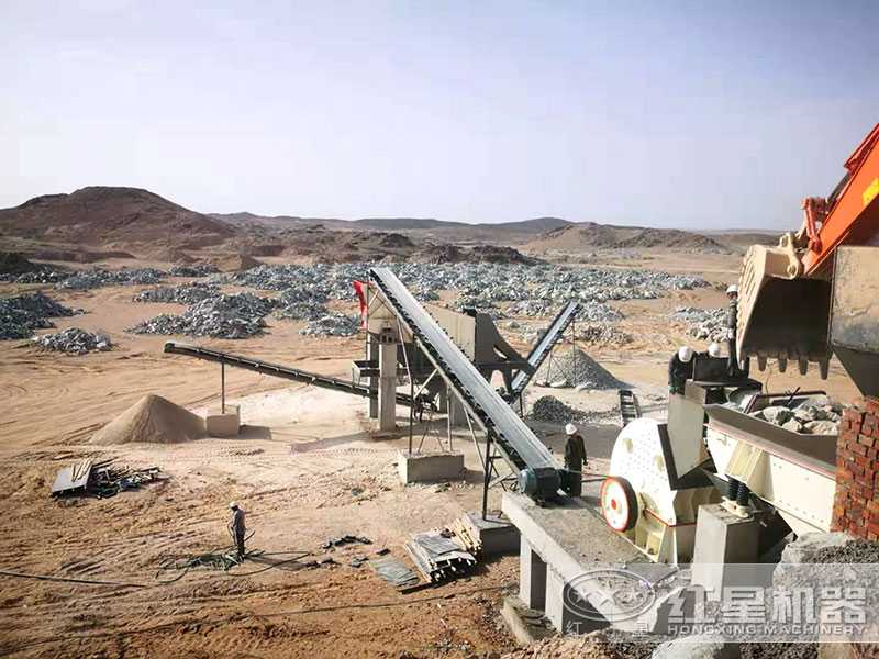 石子生產(chǎn)現(xiàn)場 石子生產(chǎn)現(xiàn)場