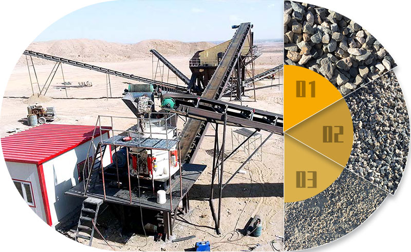 礦山液壓圓錐式破碎機(jī)現(xiàn)場及成品 礦山液壓圓錐式破碎機(jī)現(xiàn)場及成品